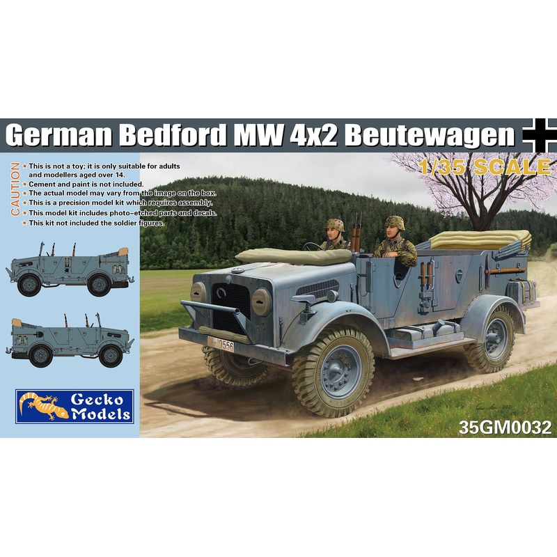 1/35 German Bedford MW 4 x 2 Beutewagen