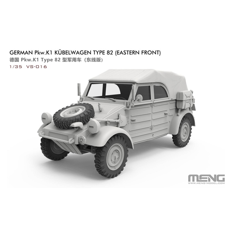 1/35 German Pkw.K1 Kubelwagen Type 82 (Eastern Front Version)