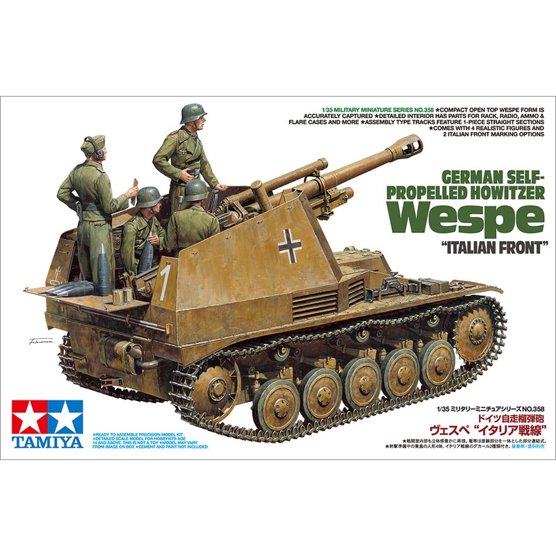 1/35 MM German S.P. Howitzer Wespe "in Italy"
