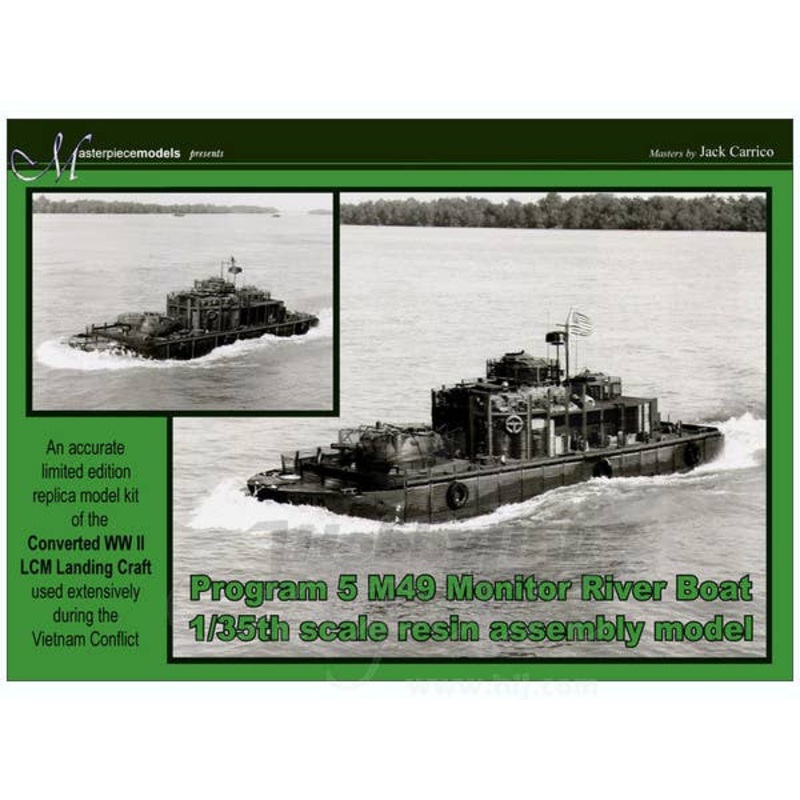 1/35 Program 5 M49 Monitor River Boat