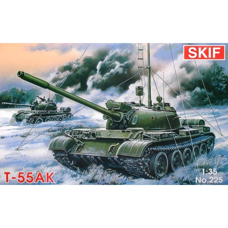 1/35 T-55AK Soviet Commander Tank
