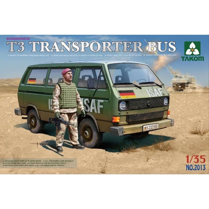 1/35 T3 Transporter Bus (with Figure) (Reissue)