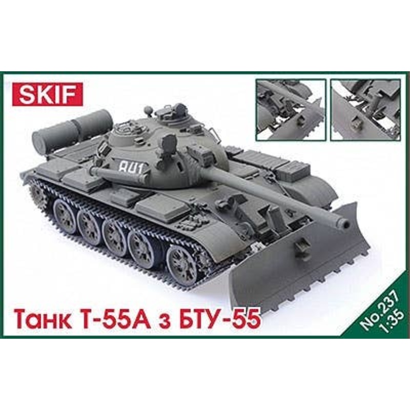 1/35 Tank T-55A with BTU-55