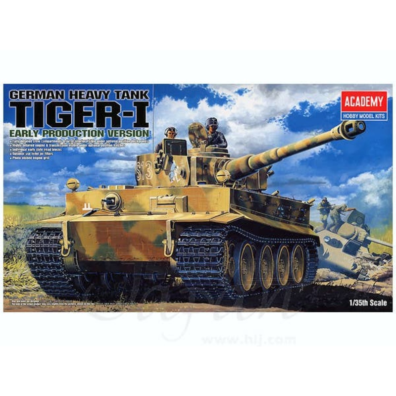 1/35 Tiger I Early Model w/Interior
