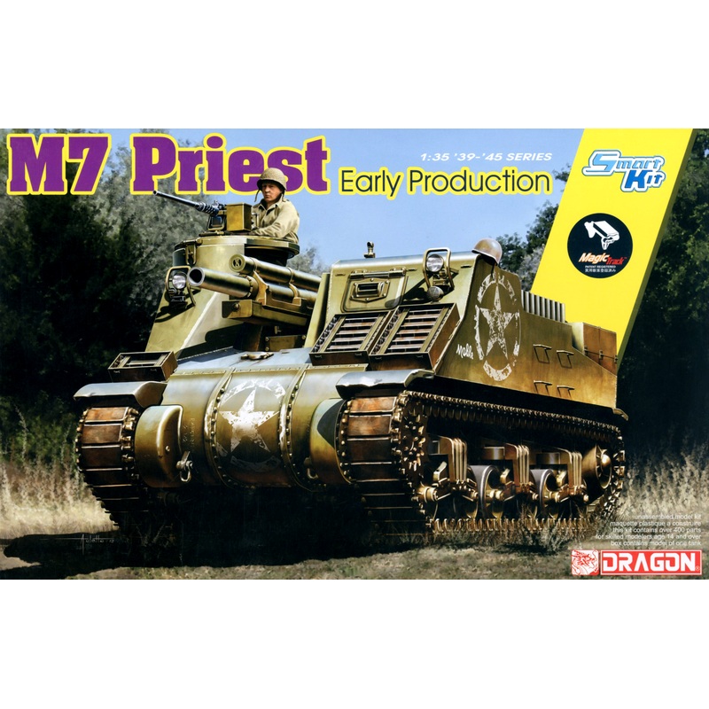 1/35 U.S. M7 Priest Early Production w/Magic Tracks