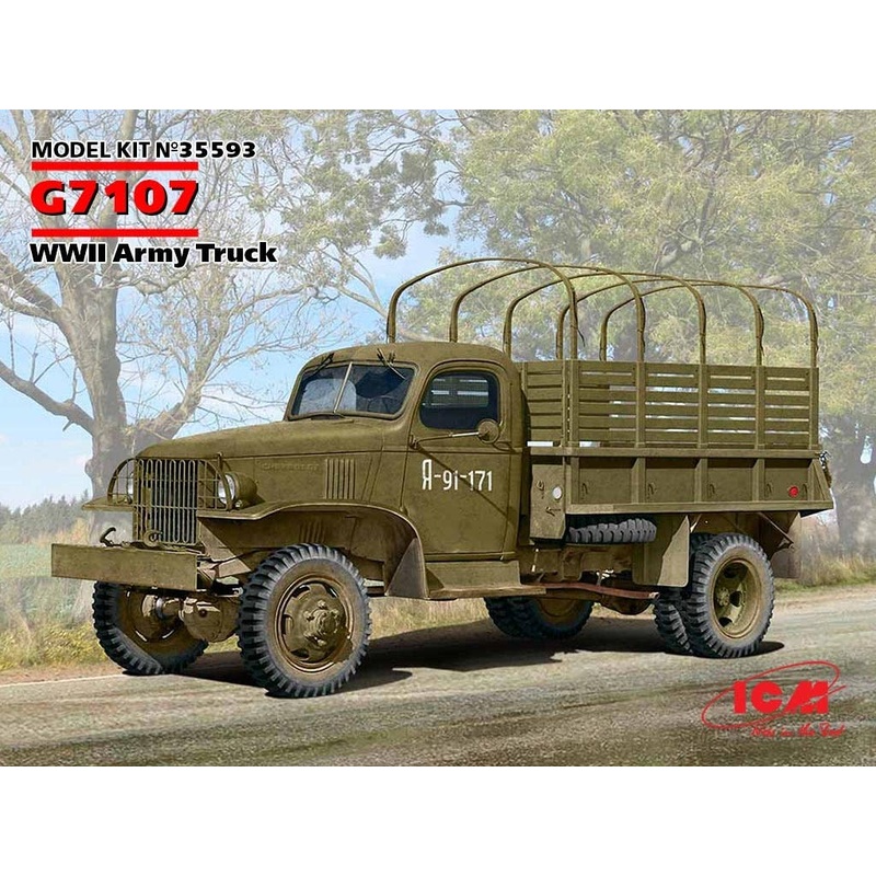 1/35 WWII G7107 Army Truck