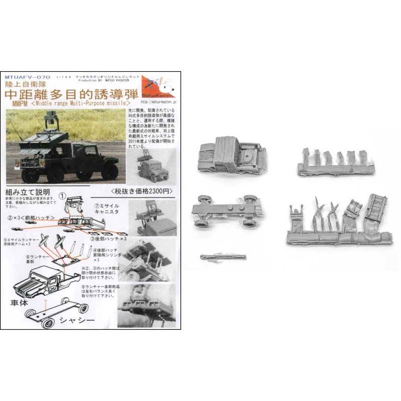 1/144 JGSDF Middle Range Multi-Purpose Missile