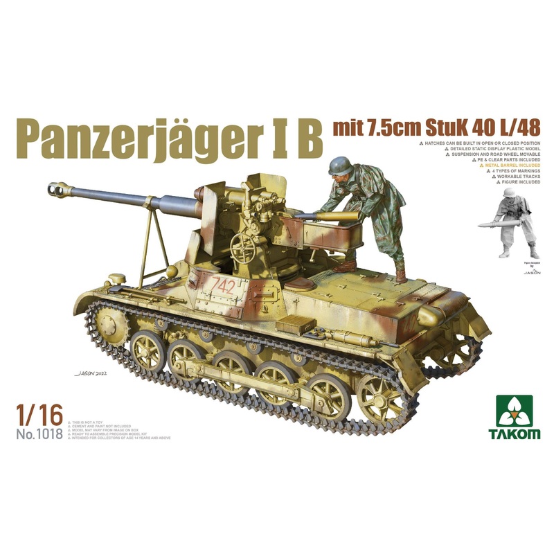 1/16 Panzerjager IB mit 7.5cm Stuk 40 L/48