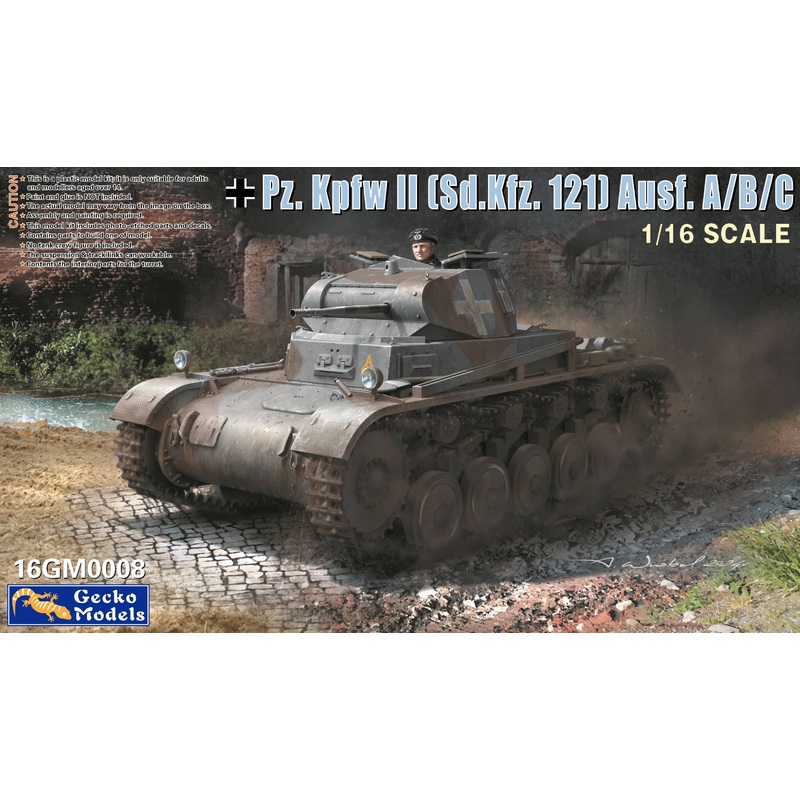 1/16 Pz.kpfw II (Sd.Kfz. 121) Ausf. A-B-C