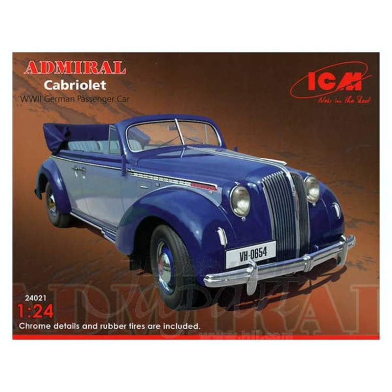 1/24 Admiral Cabriolet
