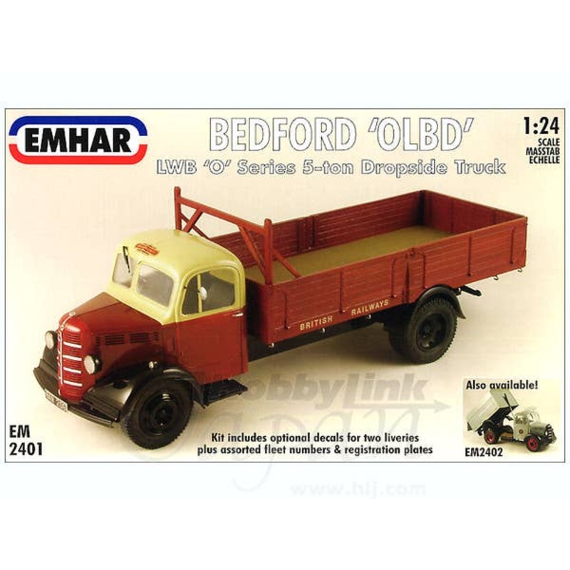 1/24 Bedford OLBD 5-Ton LWB Dropside Truck