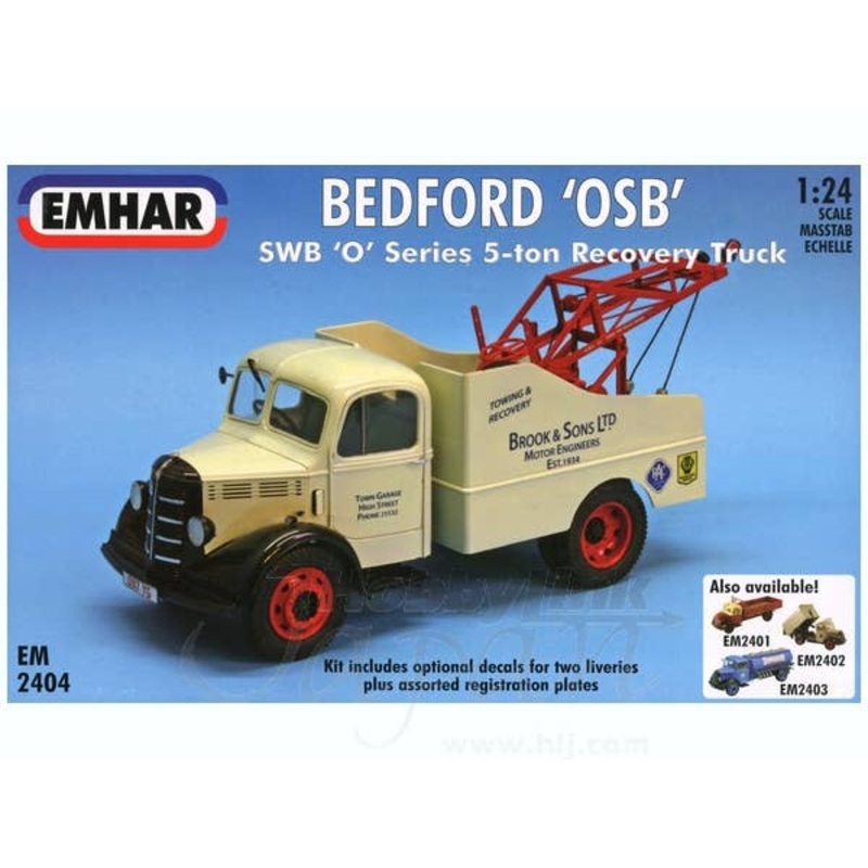 1/24 Bedford OSB SWB O Series 5-Ton Recovery Truck