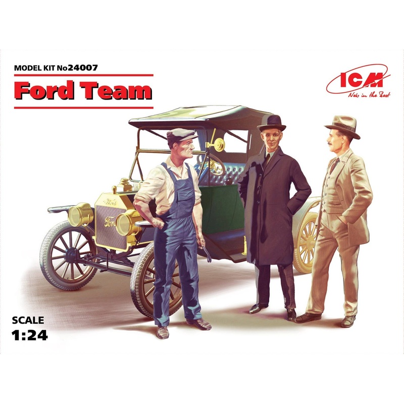 1/24 Ford Model T 1913 Roadster w/Figure