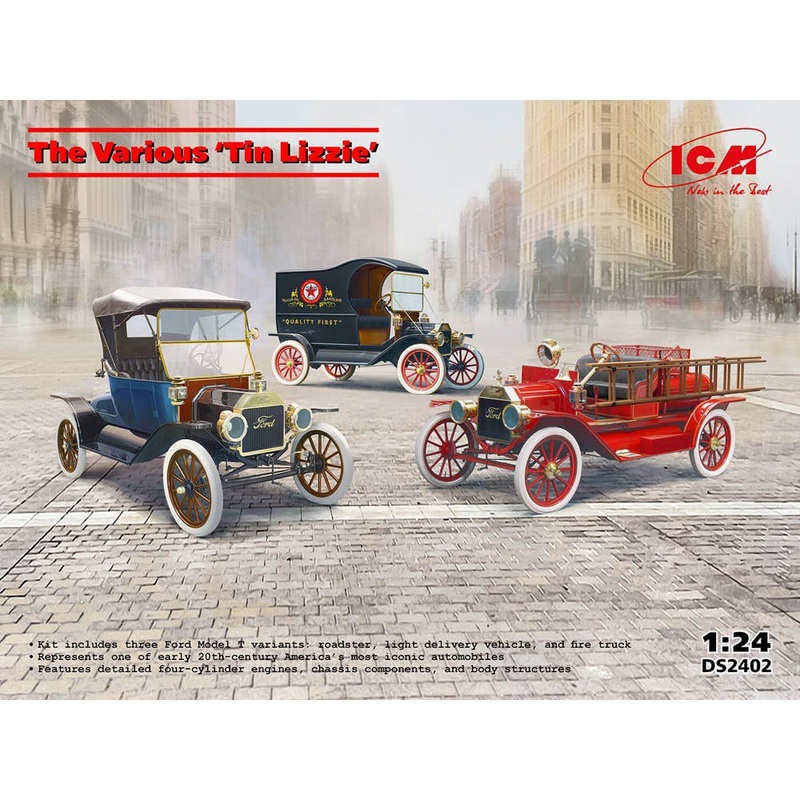 1/24 Ford Tin Lizzy 3-Piece Set