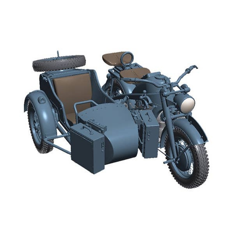 1/24 Zundapp KS750 with Sidecar