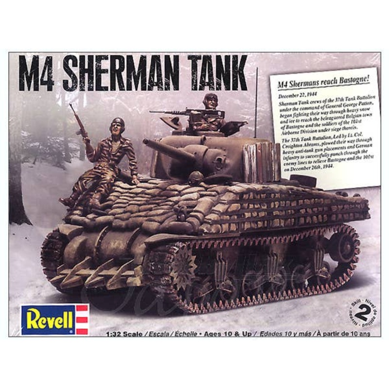 1/32 M4 Sherman Tank