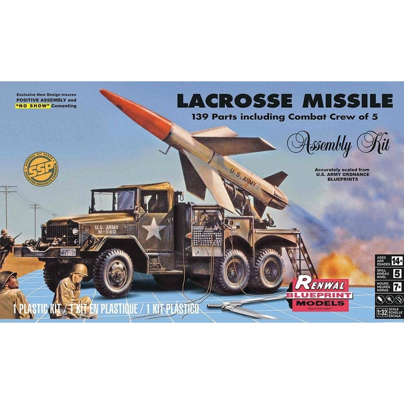 1/32 "SSP" Lacrosse Missile & Truck