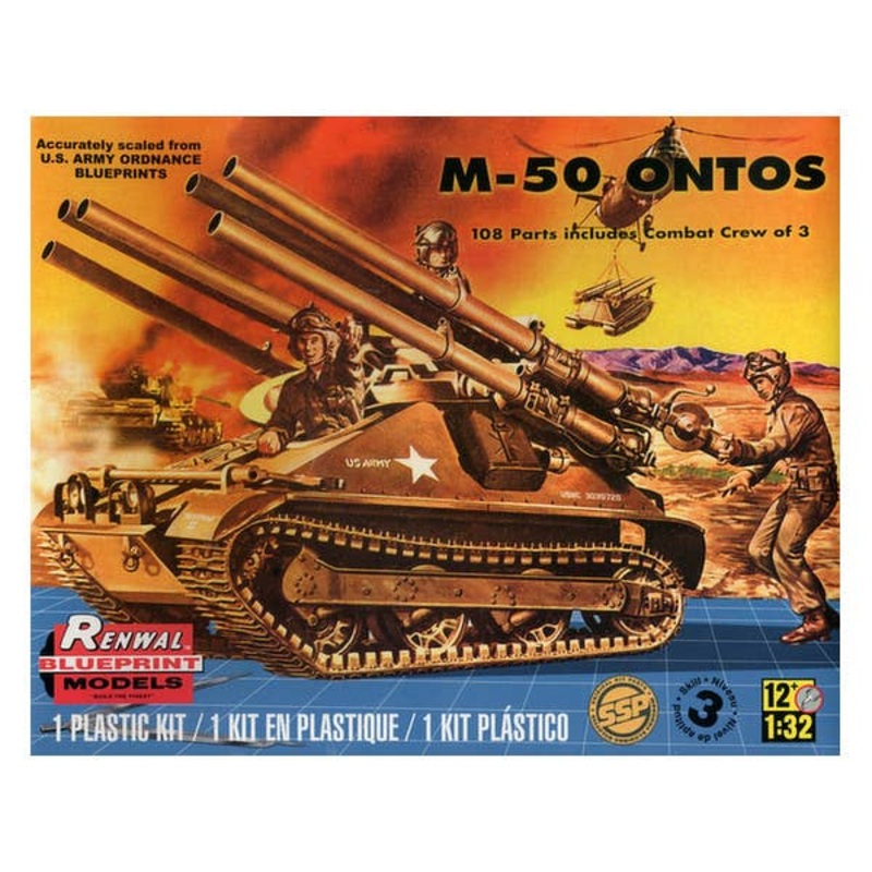 1/32 "SSP" M-50 Ontos