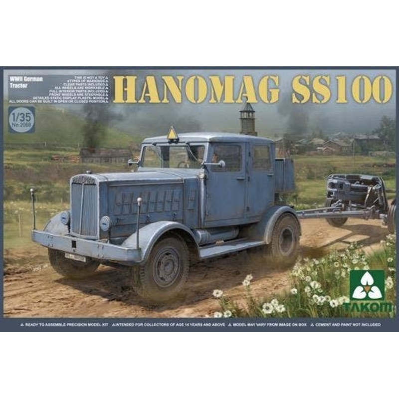 1/35 Hanomag SS100, WWII German Tractor