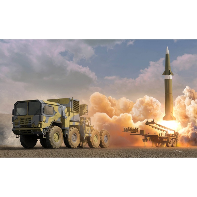 1/35 M1001 w/M790 Erector Launcher Trailer
