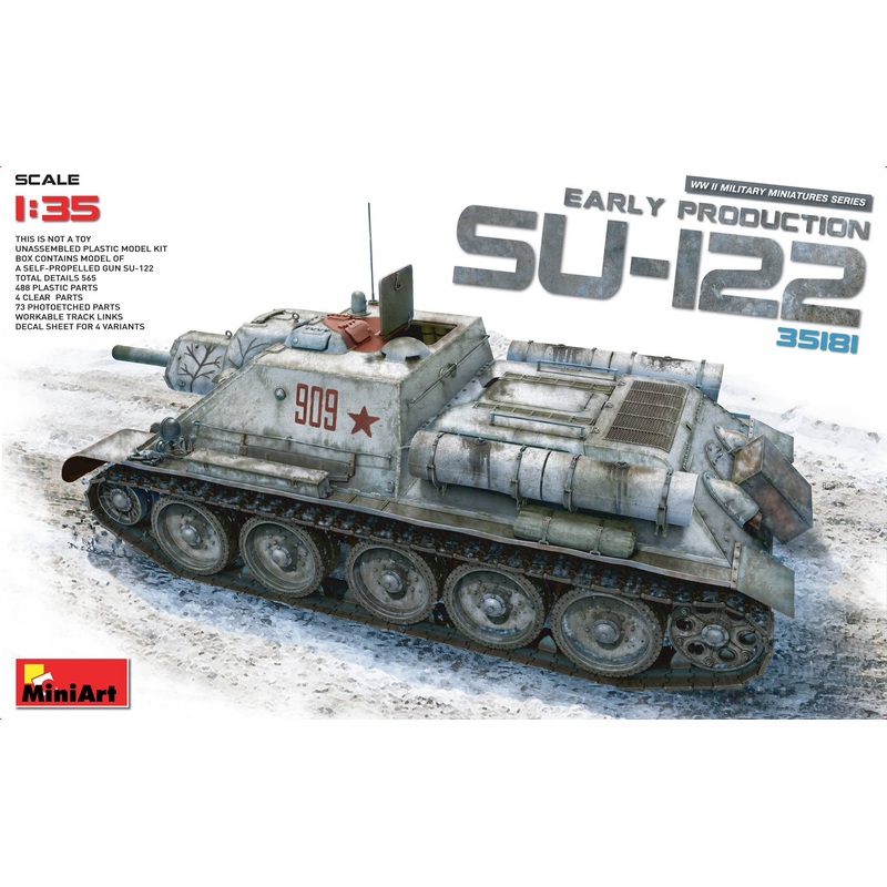 1/35 SU-122 Early Prouction