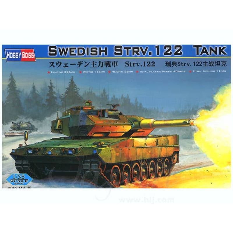 1/35 Swedish Strv 122 Leopard 2