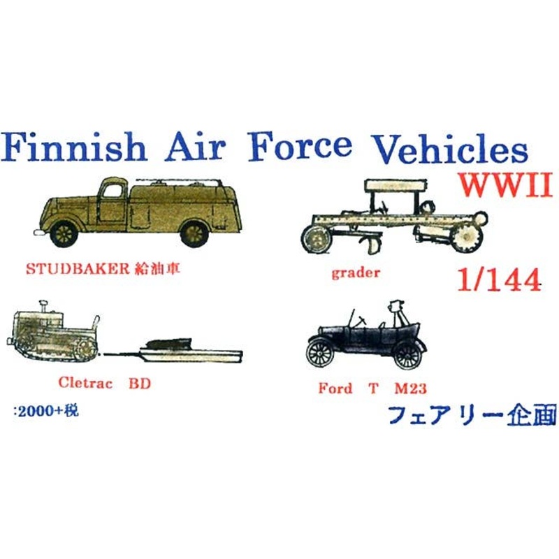 1/144 Finnish Air Force Vehicles
