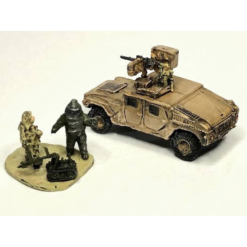 1/144 M1025 Humvee & Landmine Treatment Team Set