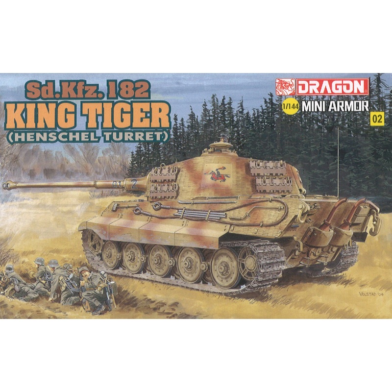 1/144 Sd.Kfz. 182 King Tiger (Henschel Turret)