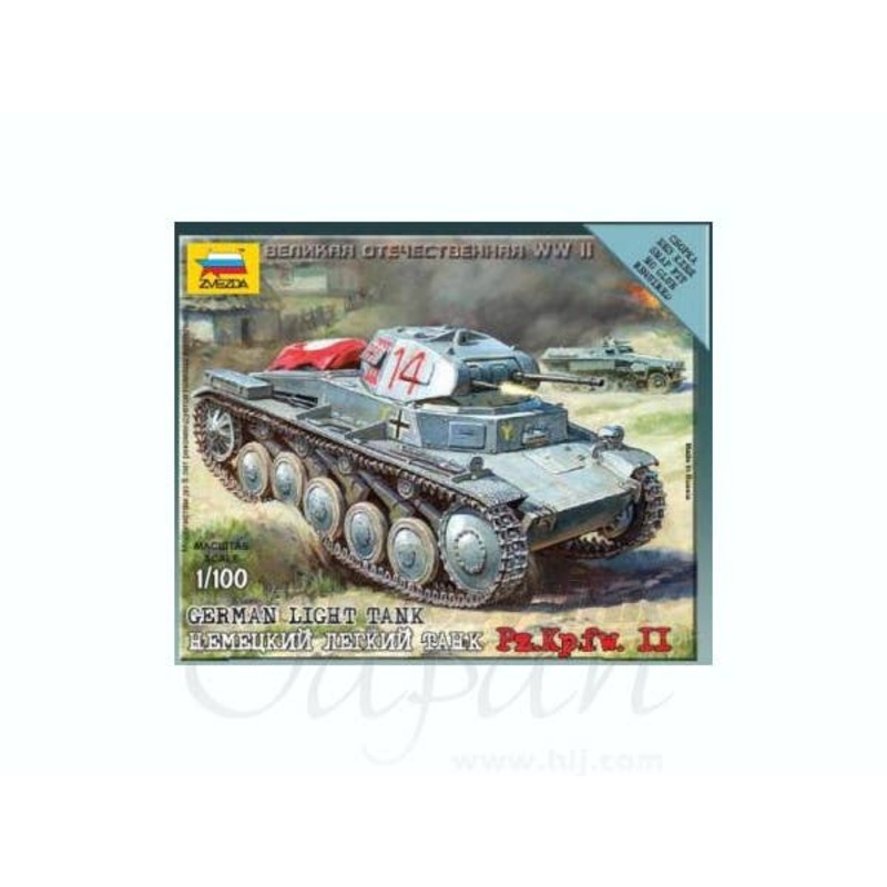 1/100 German Light Tank Pz.Kpfw.II