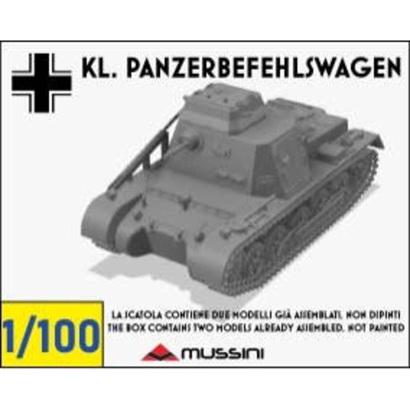 1/100 KL. Panzerbefehlswagen (2 pieces)