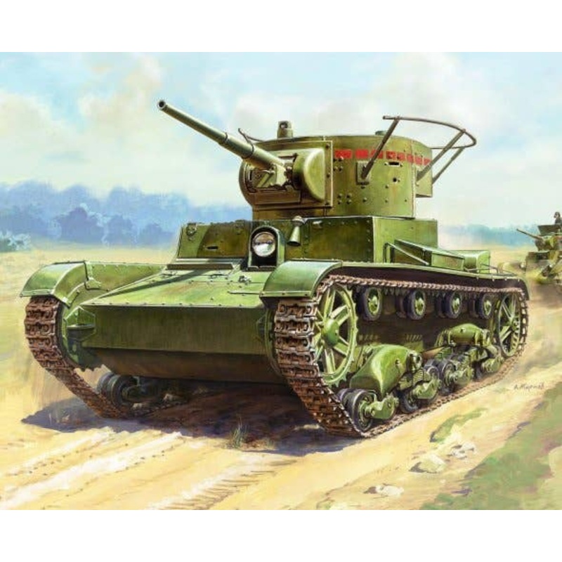 1/100 Soviet Light Tank T-26 (Mod.1933)
