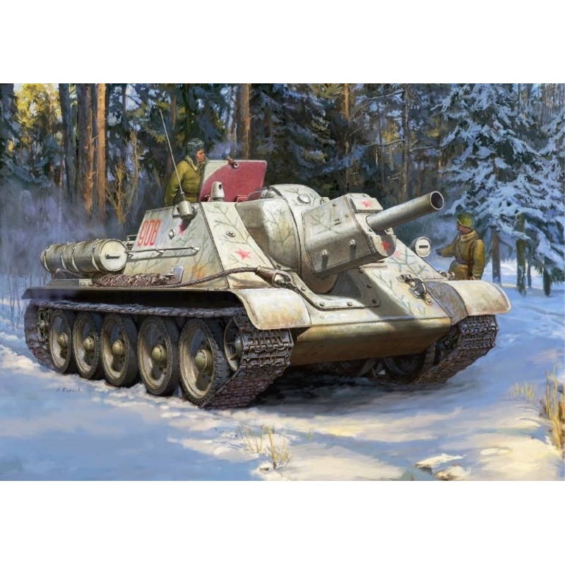 1/100 SU-122 Soviet Self-propelled Gun