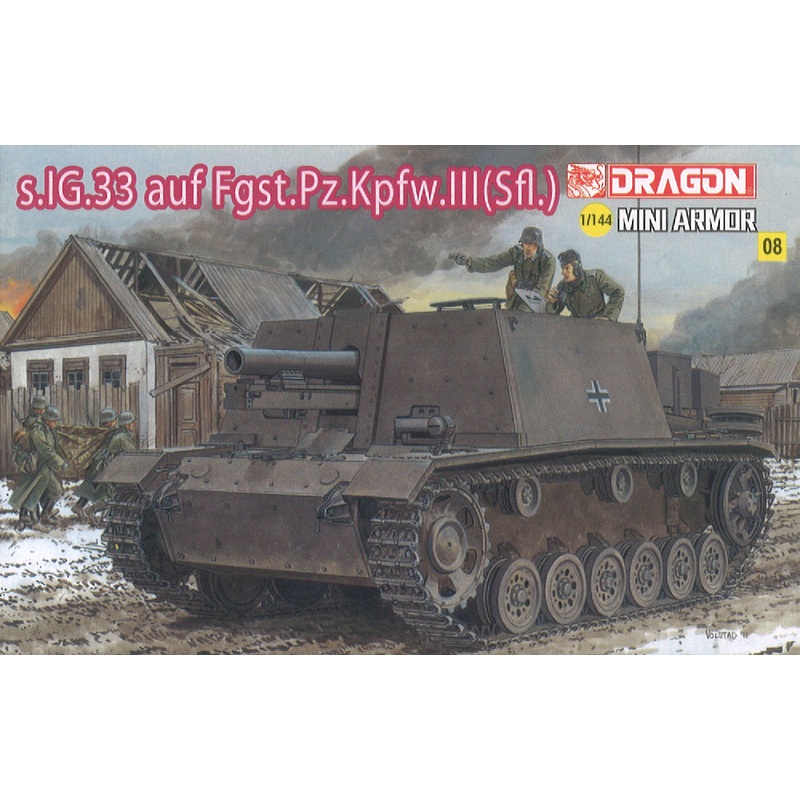 1/144 s.I.G.33 auf Fgst. Pz.Kpfw. III