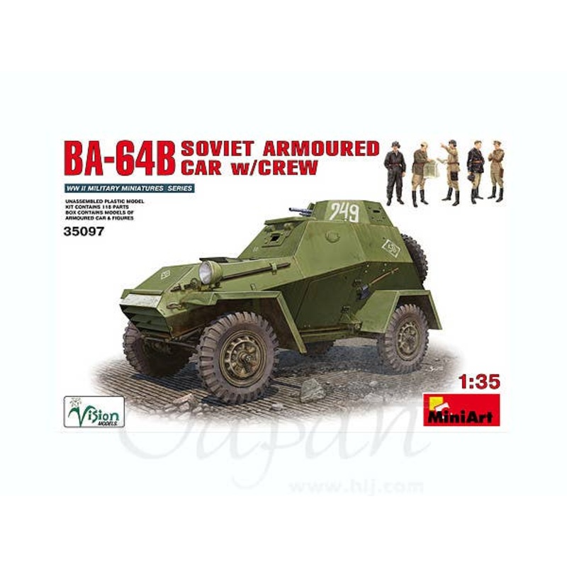 BA-64B Soviet Armored Car w/Crew