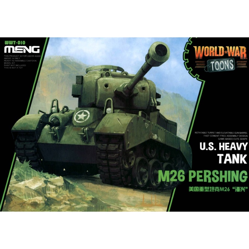 World War Toons M26 Pershing U.S. Heavy Tank