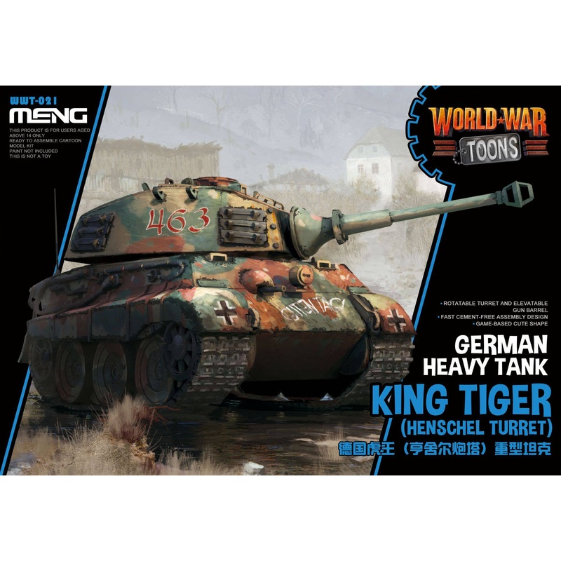 WWT German Heavy Tank King Tiger (Henschel Turret)