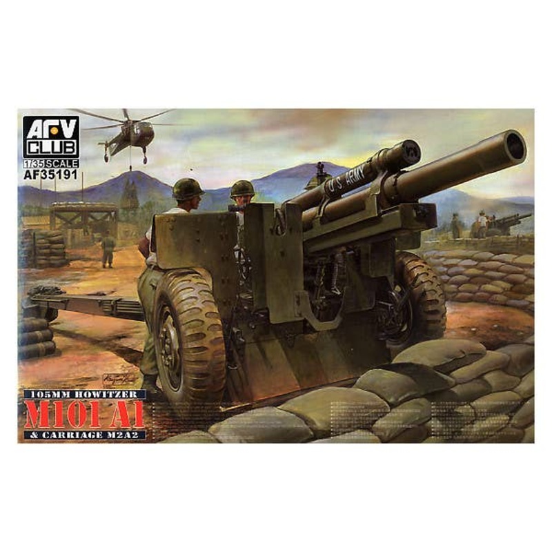 1/35 105mm Howitzer M101 A1 & Carriage M2A2