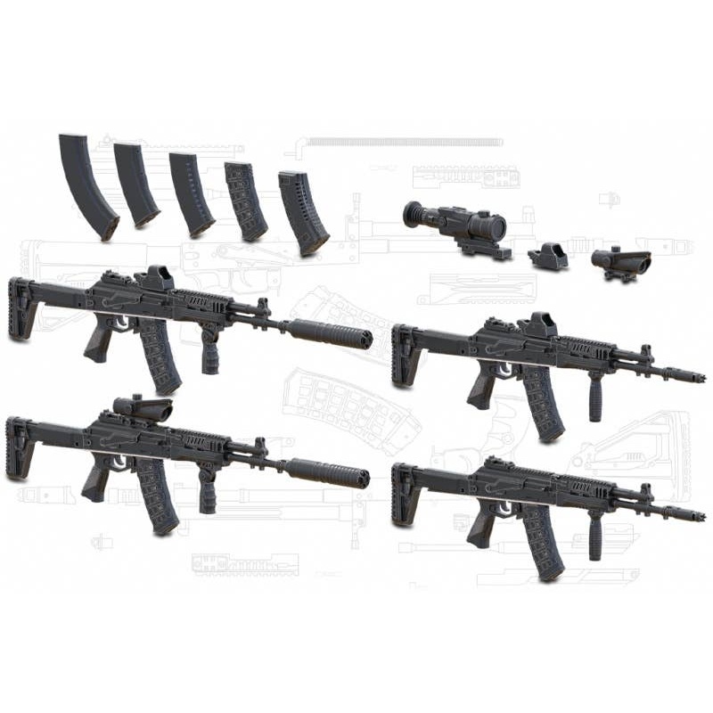 1/35 AK-12 Late type (4 pcs)
