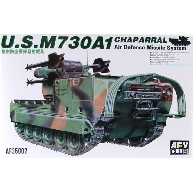 1/35 M730A1 Chaparral Air Defense Missile System