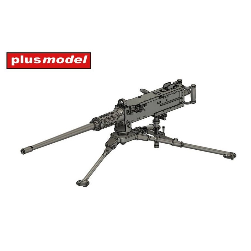 1/35 Machine gun Browning 05 with tripod