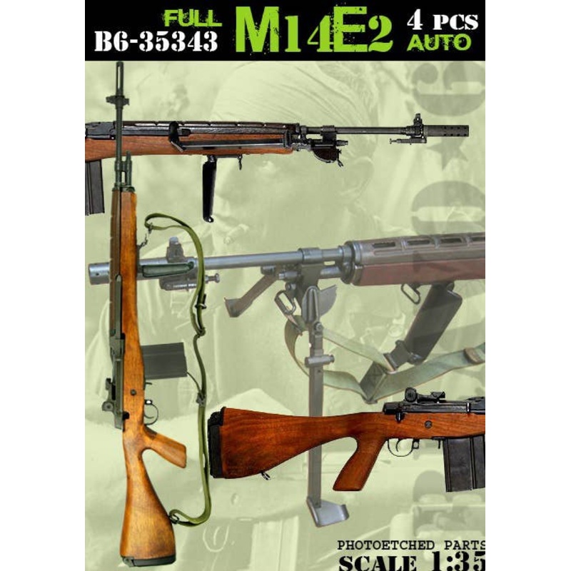 1/35 US Army M14E2 Automatic Rifle