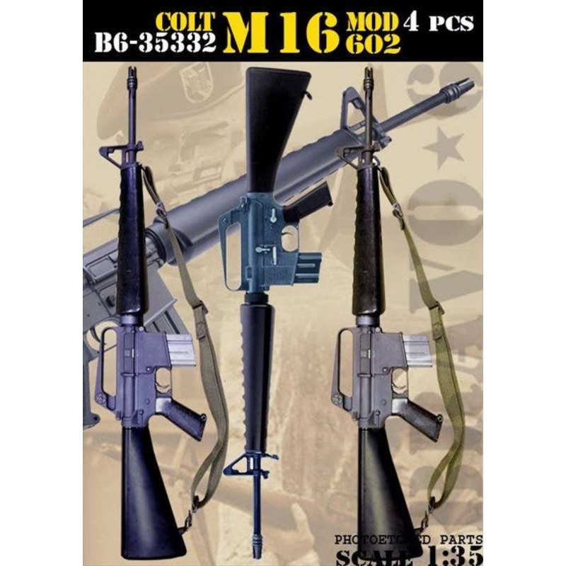 1/35 Vietnam War / Working US Air Force M16 Model 602 Assault Rifle