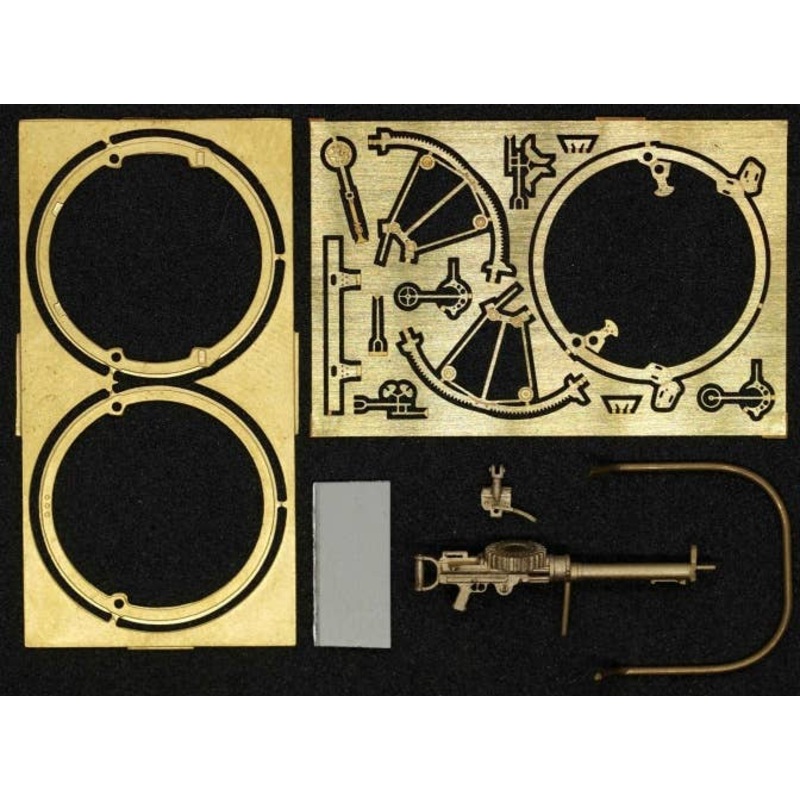 1/48 Lewis Mk II single machine gun on the Scarff ring (UK)