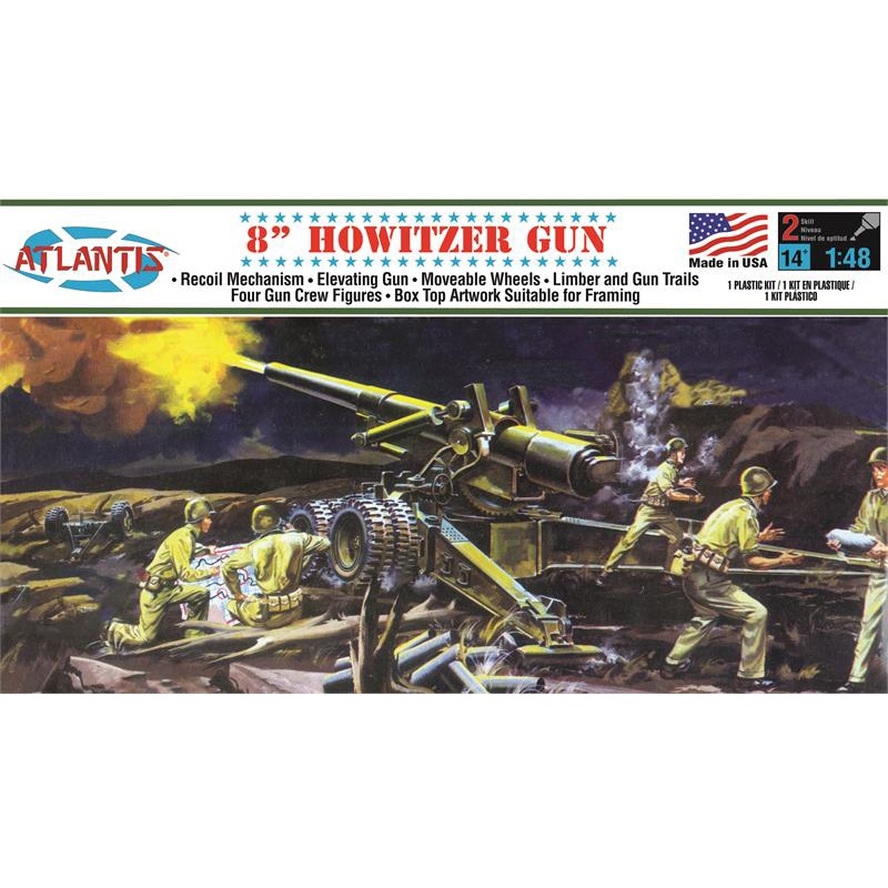 1/48 US Army 8-inch Howitzer