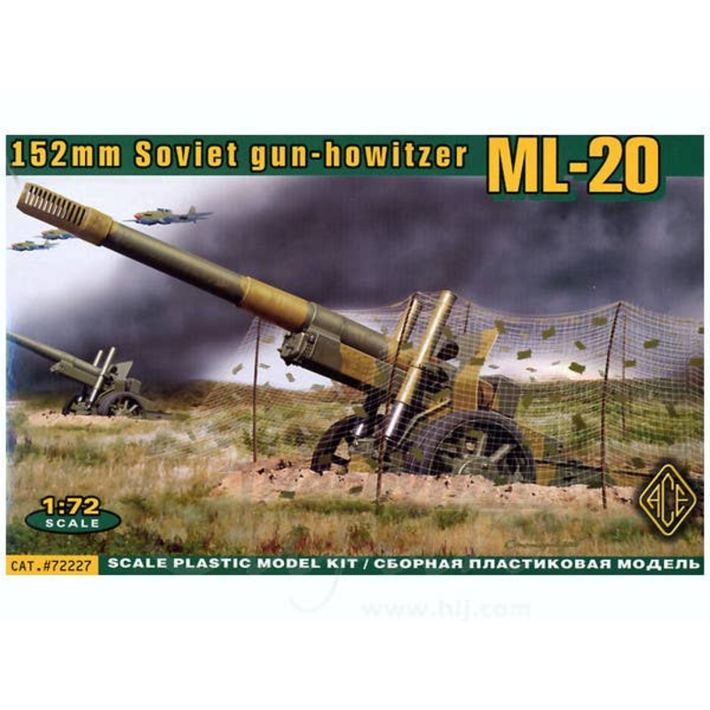 1/72 152mm Soviet Gun-Howitzer ML-20