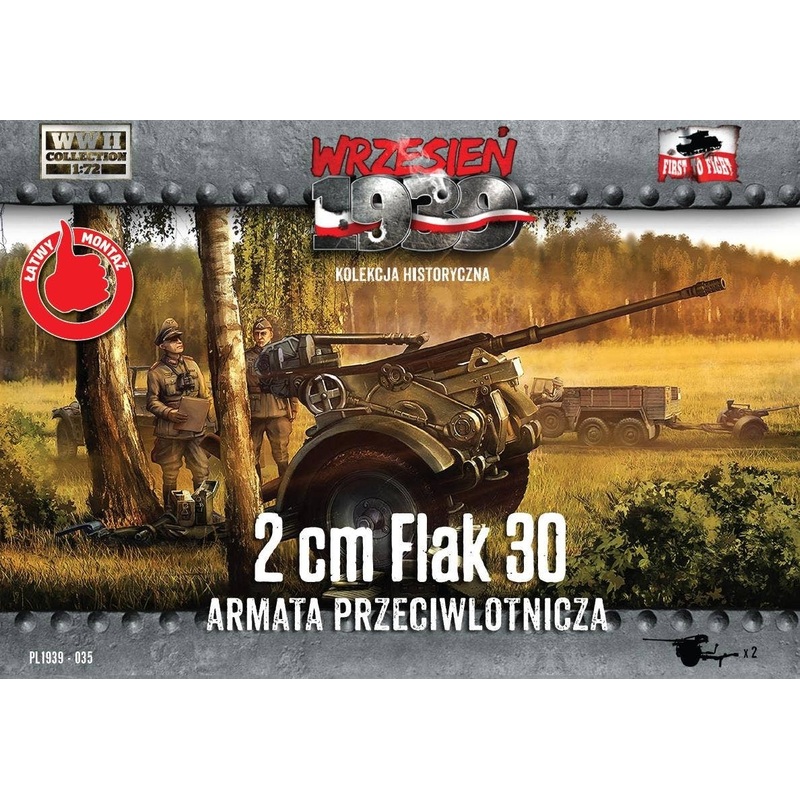 1/72 2cm Flak 30 (Two in the Box)