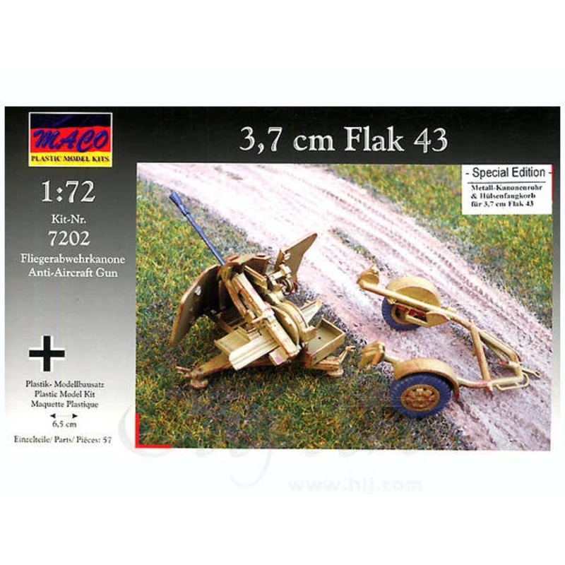 1/72 37mm Anti-Aircraft Gun Special Edition