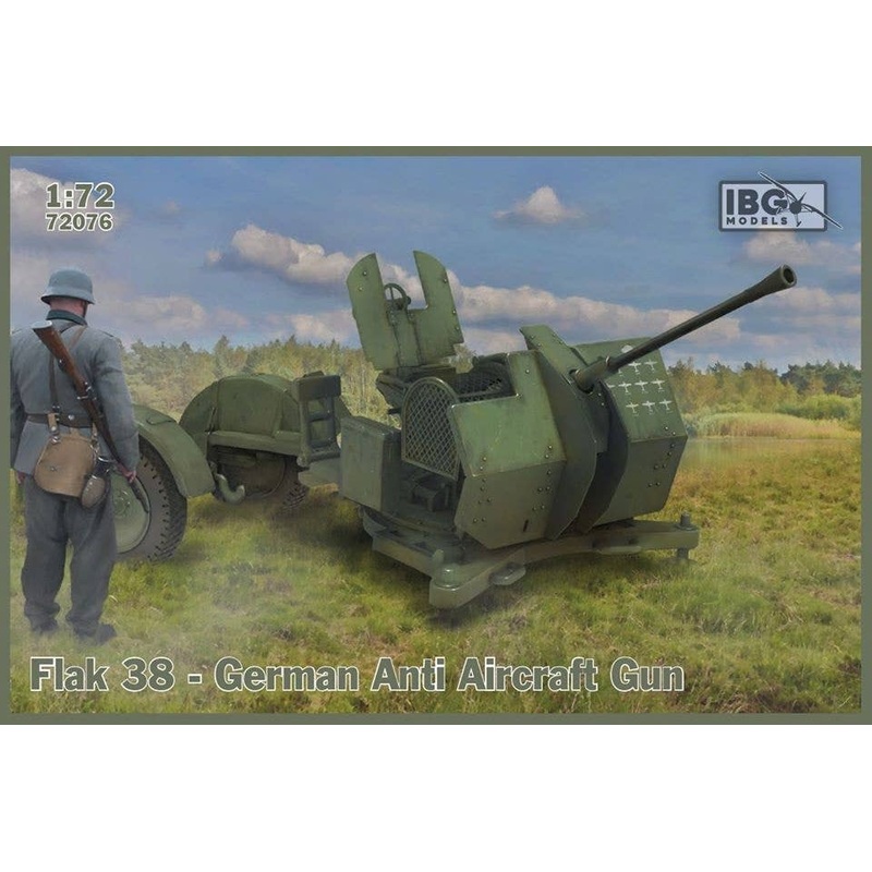 1/72 Flak 38 German Anti Aircraft Gun (set of 2)