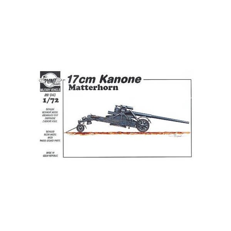 1/72 Matterhorn 17cm kanone